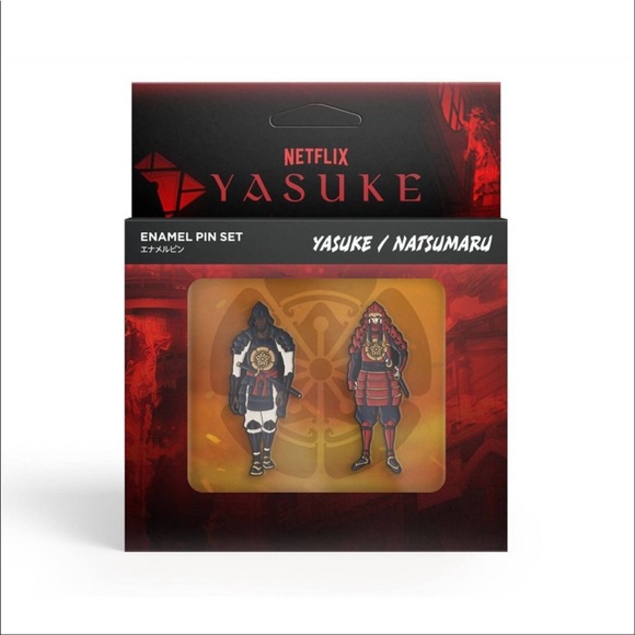 Netflix YASUKE Enamel Pin Set - Picture 3 of 9